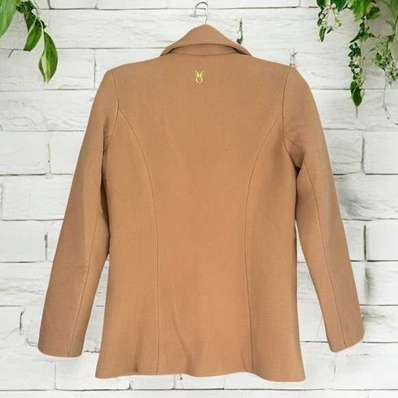 Dudley Stephens Wellington Blazer Camel Vello Fleece Small NEW NWT - Picture 2 of 9